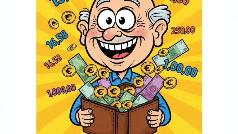 Pensions from July 1, 2026: AVM 15.64 €, minimum 16.58 € per year of service, disability compensation 358.48 €